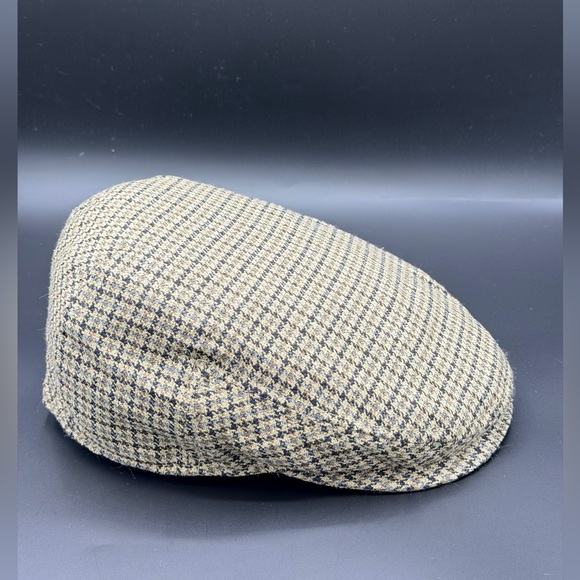 Other - Scala Men’s Ivy Wool Blend Houndstooth Flat Cap – Peaky Blinders Style – Size L